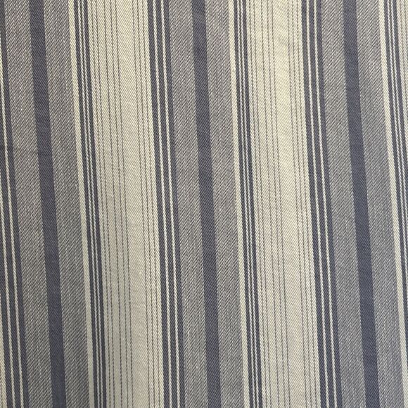 NWT Universal Thread Women's Short Sleeve Button Down Shirt Blue Stripe Size 2XL - Picture 12 of 16